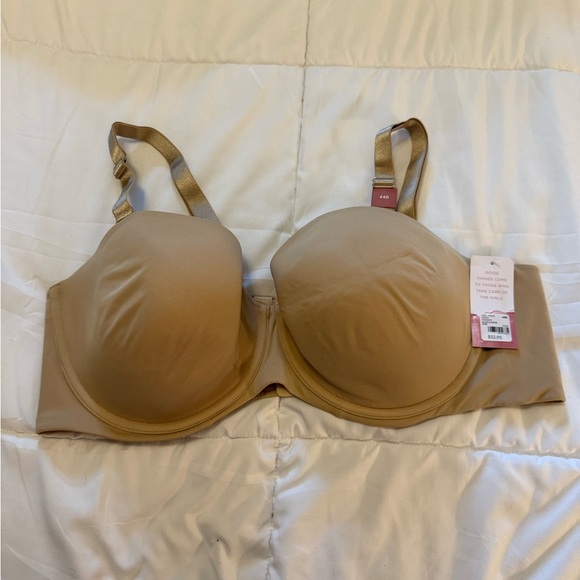 Cacique Other - Cacique tan bra with underwire- new with tags size 44 D